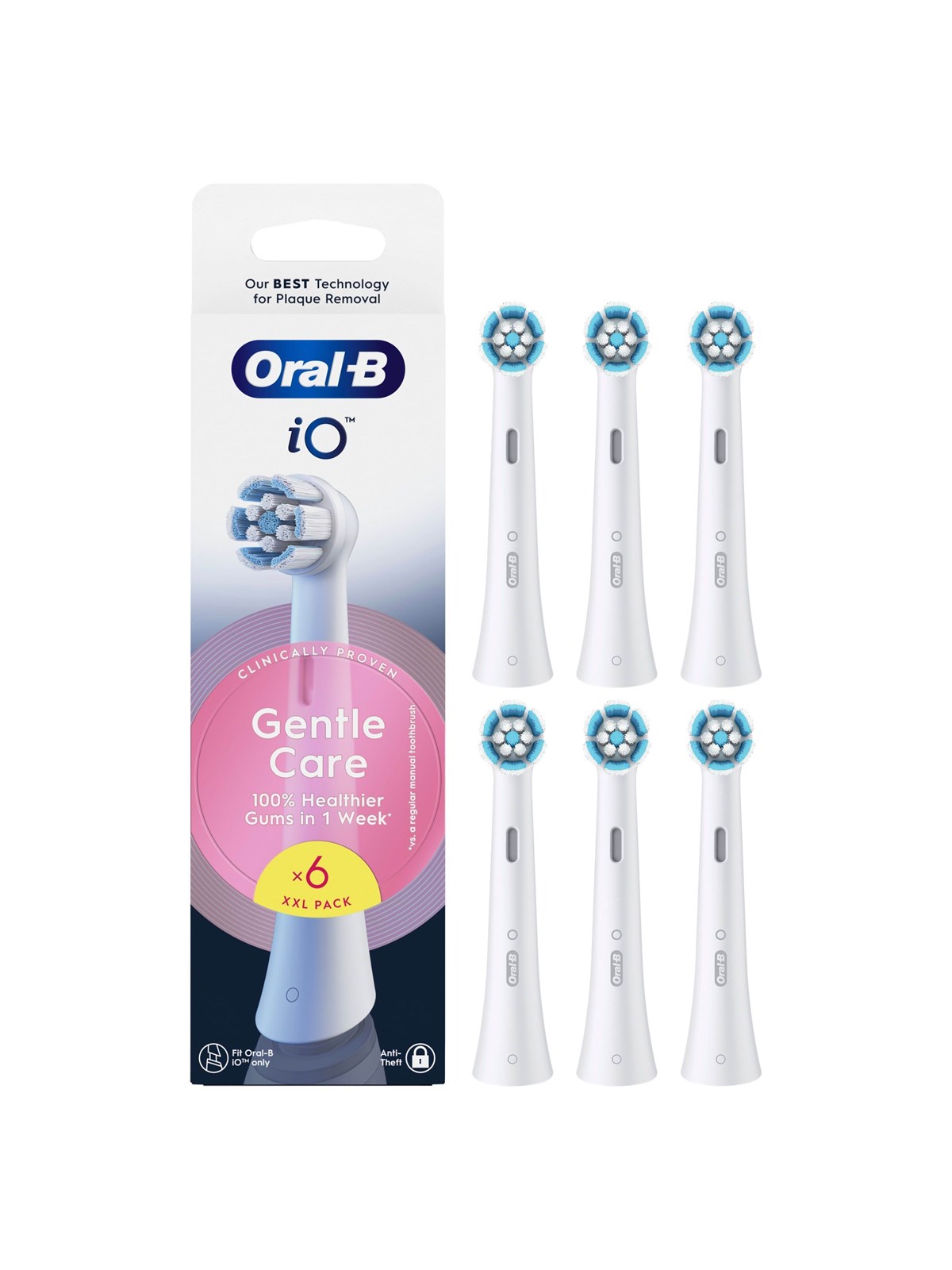 Oral-B Bürstenköpfe iO Gentle Care - 6 pcs
