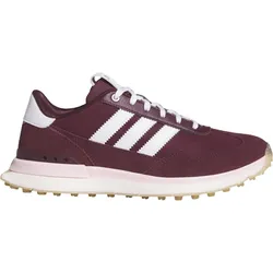 adidas Golfschuhe Damen S2G Textil, kastanie/weiß/rosa