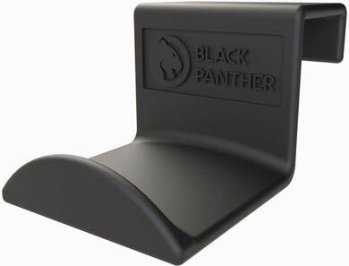 BLACKPANTHERSYSTEM Headphone Holder Wide Schwarz