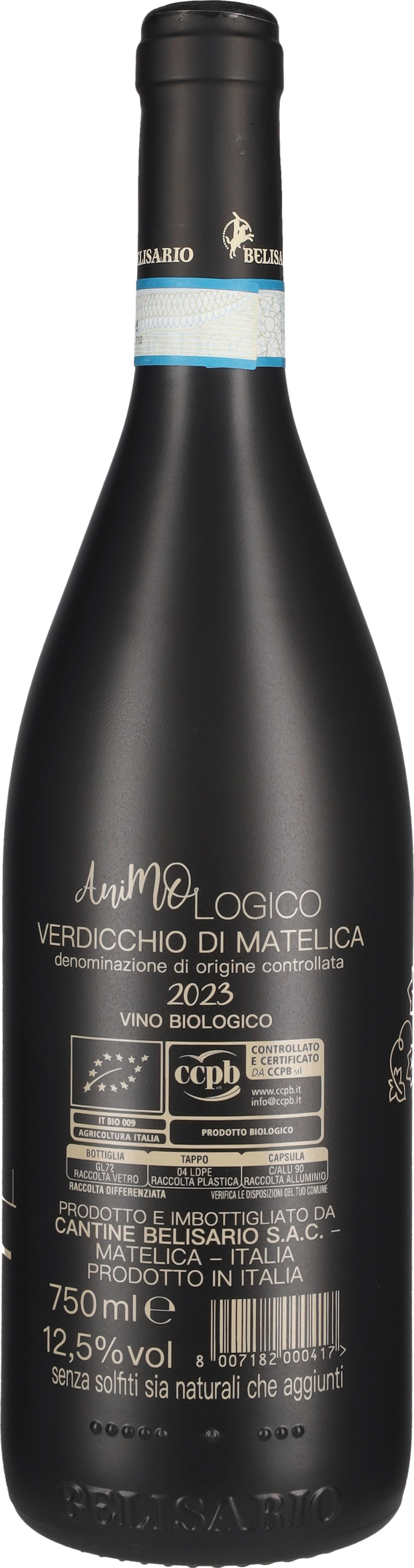Verdicchio di Matelica 'AnimoLogico' Belisario 2024