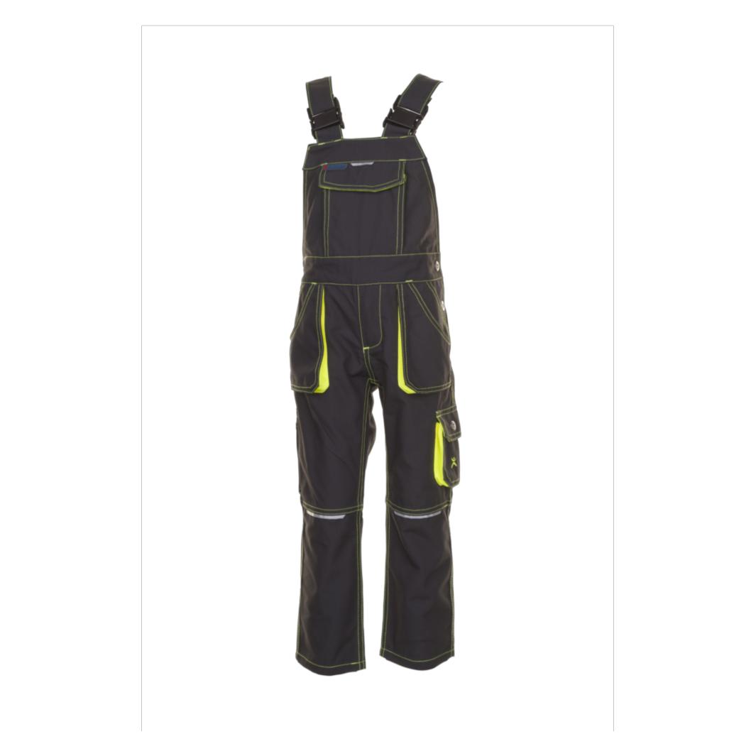 Planam Latzhose anthrazit/gelb 134/140 146/152 (146) (42964659)