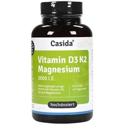 CASIDA Vitamin D3 K2 + Magnesium Kapseln (90St)