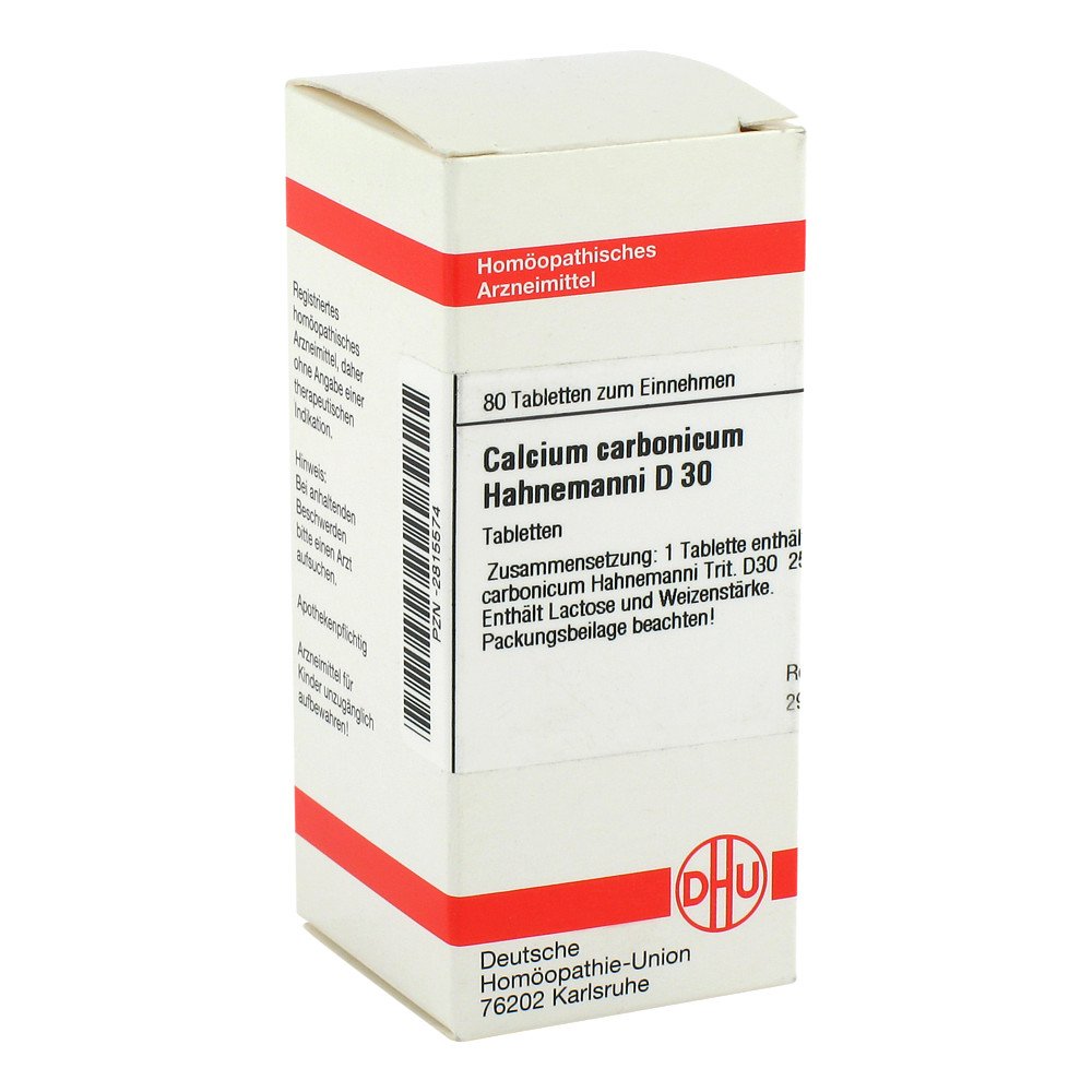 DHU-Arzneimittel GmbH & Co. KG Calcium Carbonicum D30 Tabletten Hahnemanni 02815574