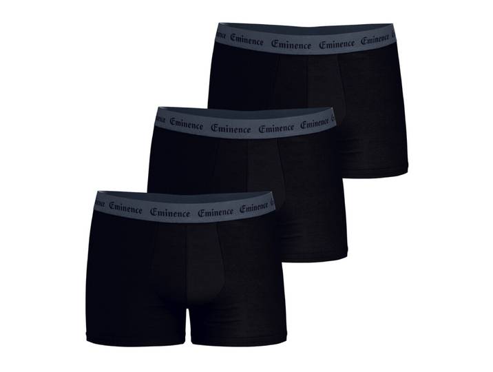 EMINENCE Allure Boxers Lot de 3, Noir