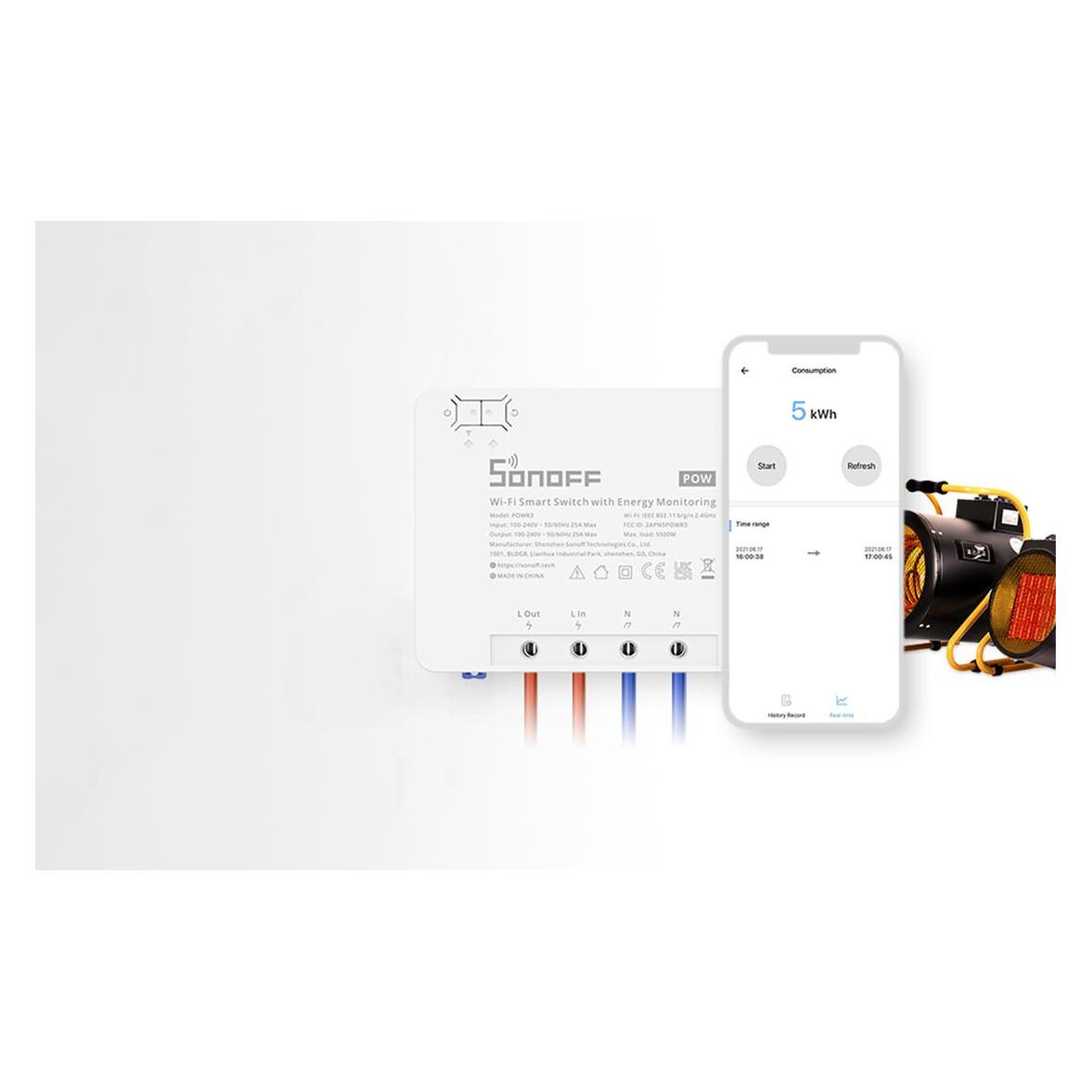 Sonoff POWR3 (Schaltaktor) (POWR3)