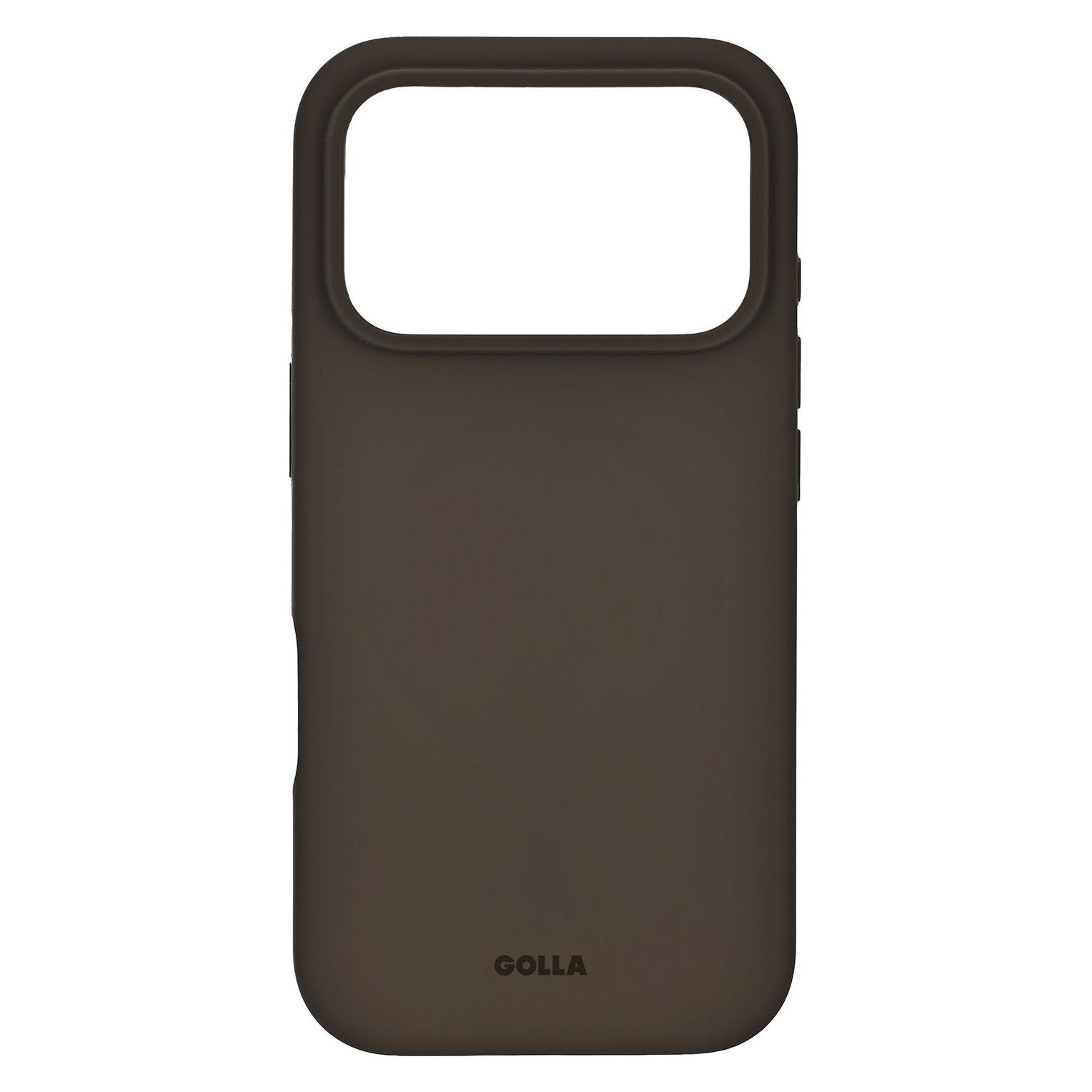 Golla Mobilcover Silicone MagSafe Brown iPhone 17 Pro/18 Pro (Apple iPhone 17 Pro, Apple iPhone 18 Pro) (2002165)