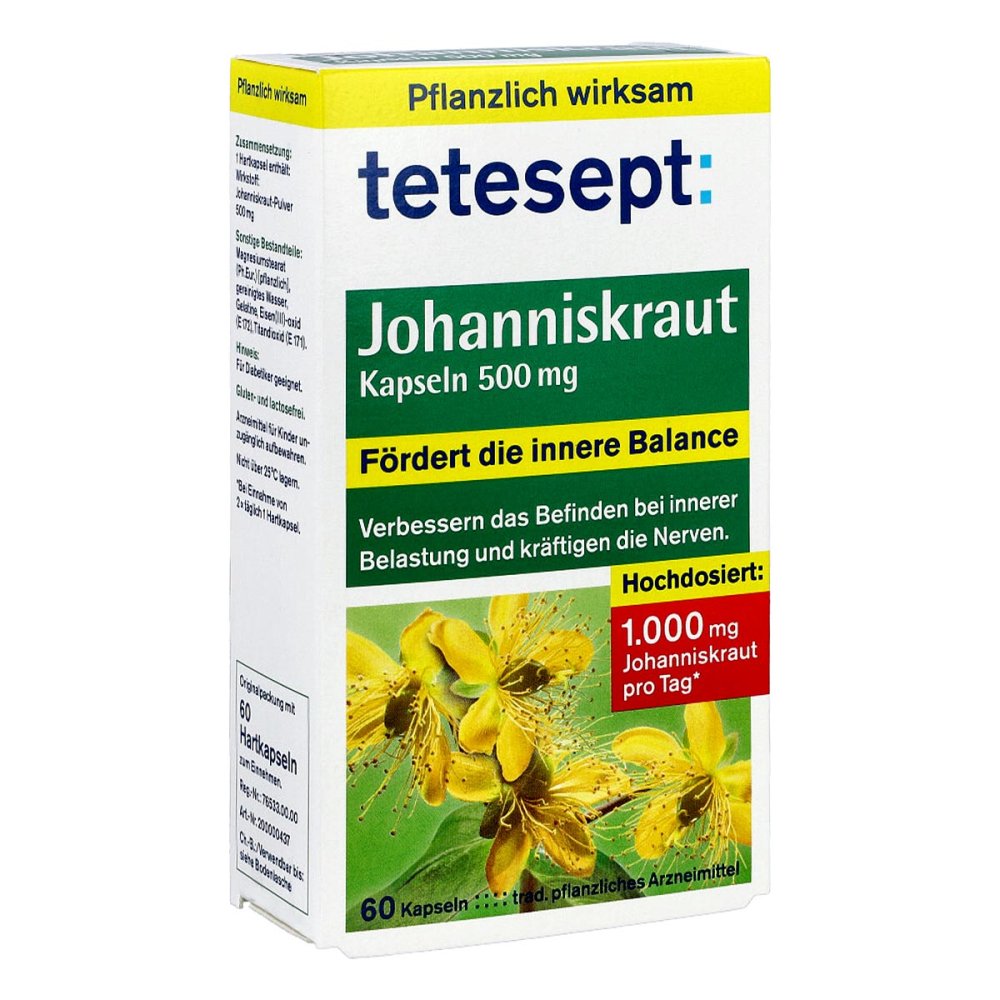 Merz Consumer Care GmbH Tetesept Johanniskraut 500 Mg Kapseln 18248031