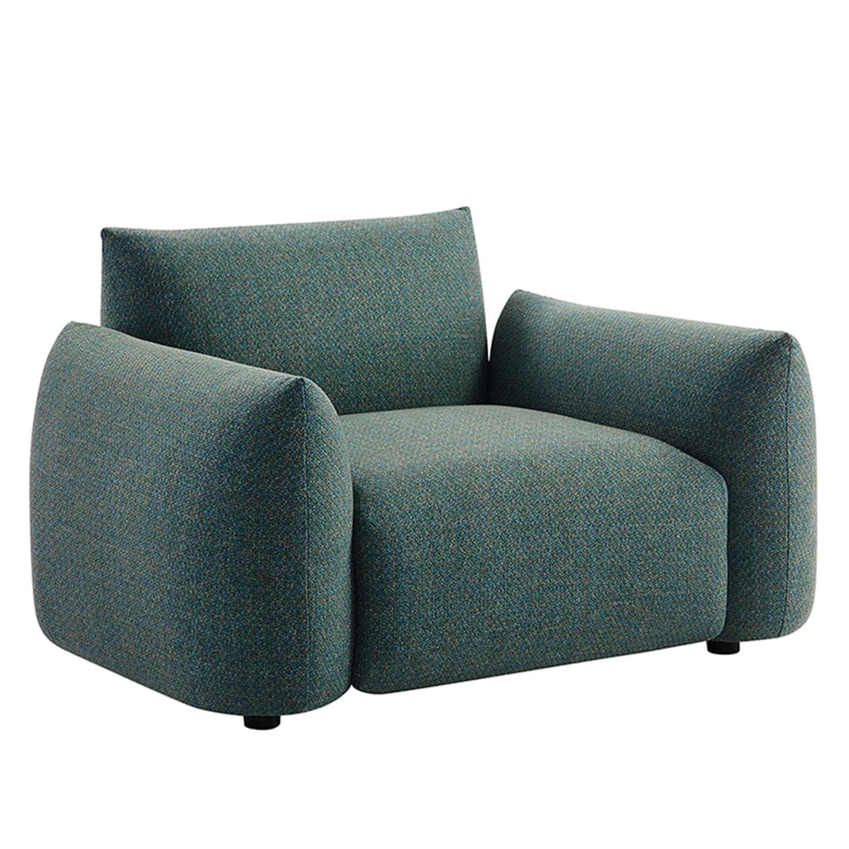riess-ambiente Outdoor Gartensessel SEAHAWK türkis Aluminium Olefin 1-Sitzer Sofa wetterfest
