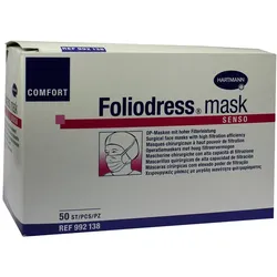 Foliodress mask Comfort senso OP-Maske g 50 St