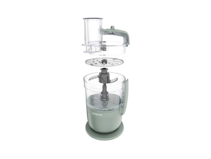 KENWOOD Küchenmaschine MultiPro Go FDP23.380GY , grün, B:16,8cm H:29,7cm T:16,8cm, Küchenmaschinen, Für Smoothies, zum Schneiden, Reiben, Pürieren und Teig Kneten, Küchenmaschine