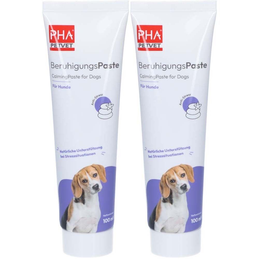PetVet PHA BeruhigungsPaste für Hunde Doppelpack 2x100 ml Paste