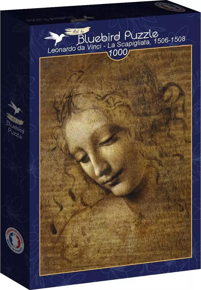Bluebird Puzzel Leonardo da Vinci La Scapigliata 1508 met 1000 stukjes