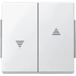 Merten 343419 Wippe für Rollladenschalter und -taster, polarweiß, AQUADESIGN