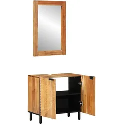 vidaXL, Badmöbelset, Badezimmermöbel Set