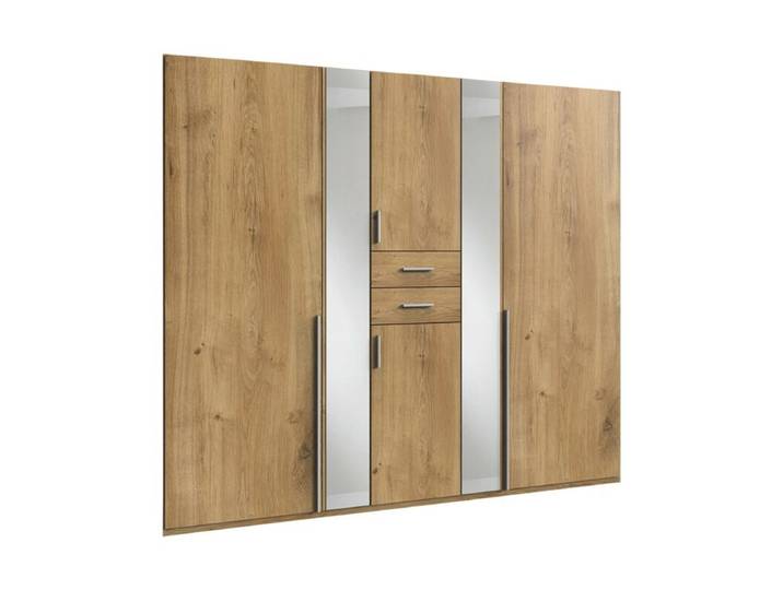 Wimex Vanea Drehtürenschrank, 6-trg. mit Schubkästen - Planken
