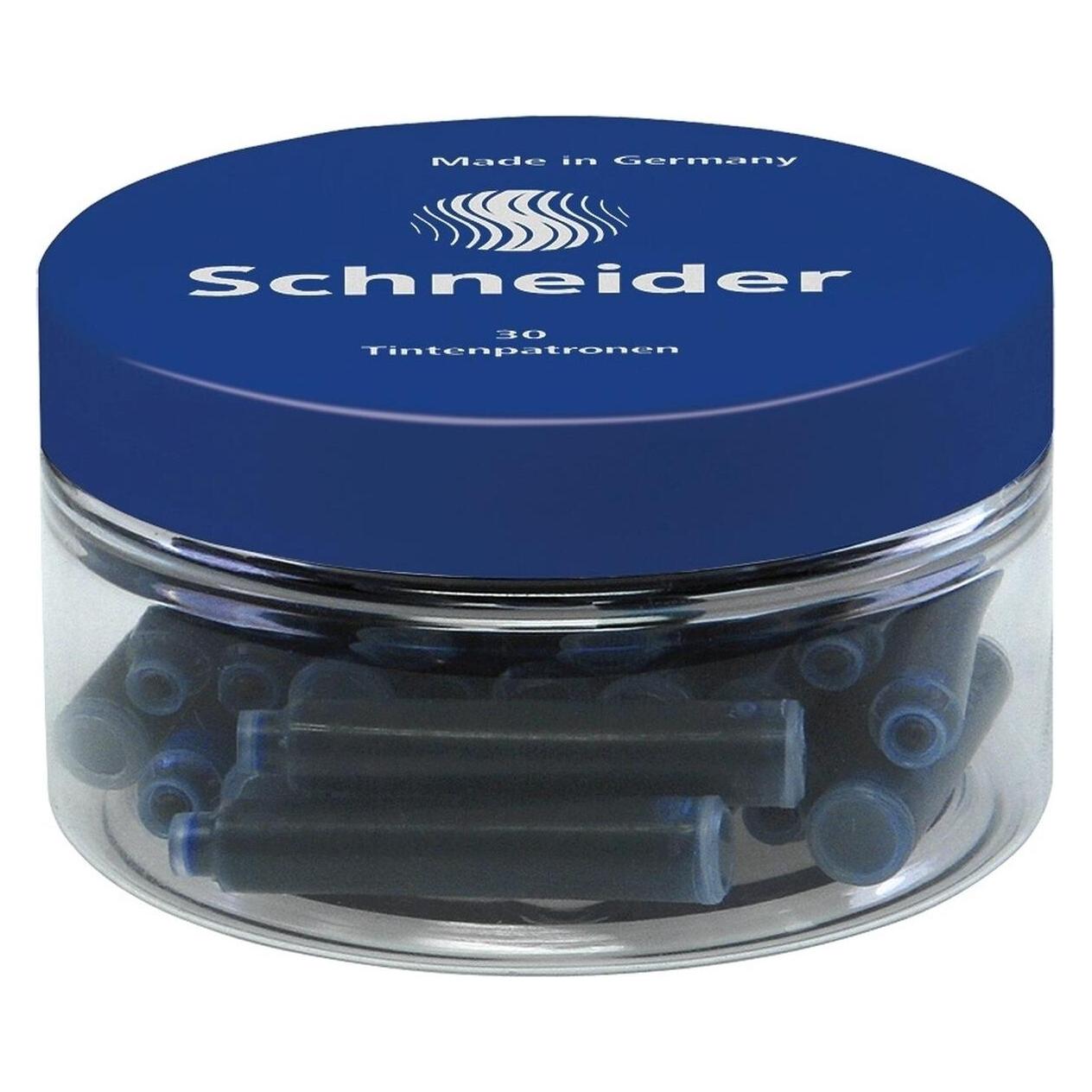 Schneider Tintenpatrone (Blau, 30 Stk.) (6703)