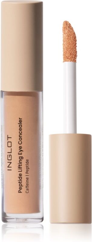 Inglot Peptide Lifting Eye Concealer Flüssig-Korrektor Farbton 207 Warm Peach 4.6 ml
