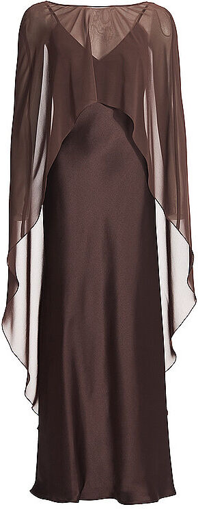 SWING Abendkleid  braun   40 40