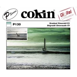 Cokin Filter P130 Verlauf smaragd 1 (84 mm, ND- / Grauverlauffilter), Objektivfilter