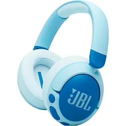 JBL Junior 470NC, Over-ear Kopfhörer Bluetooth Blau