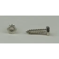 DIN 7976 - Edelstahl A2 - 5,5x19 - Sechskant-Blechschrauben mit Spitze - Form C