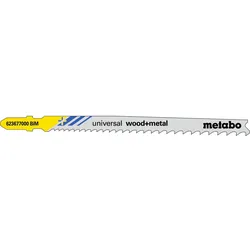 Metabo Stichsägeblätter universal wood + metal 106 mm, progressiv BiM - 623621000