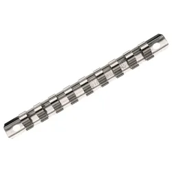 STAHLWILLE Clip-Leiste 45CL-1 Größe 1 für Nüsse 10mm (3/8")Länge 200mm - 80450001