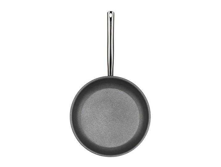 Spring Bratpfanne Vulcano, Silber, Metall, 6.5 cm, antihaftbeschichtet, backofengeeignet, rostfrei, besonders hoher Rand, Kochen, Pfannen, Bratpfannen