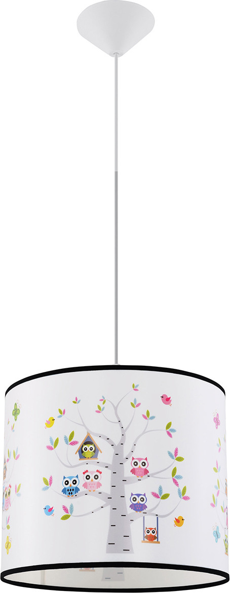 Multikleurige hanglamp Lumilo ARGON 1 E27