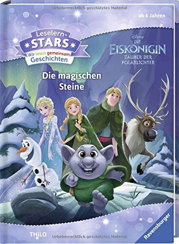 THiLO - Leselernstars Wir lesen gemeinsam Geschichten Die Eiskönigin Zauber der Polarlichter: Die magischen Steine - Preis vom 18.10.2026 15:28:09 h