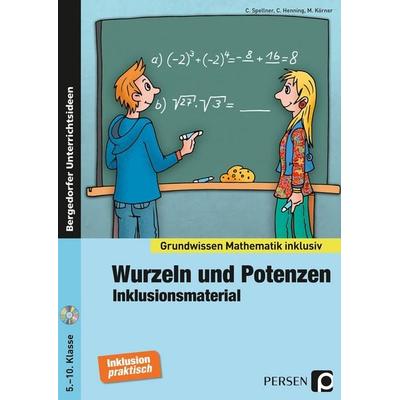 Wurzeln und Potenzen - Inklusionsmaterial, Set von Michael Johannes Körner,Cathrin Spellner,Christian Henning, Persen Verlag in der AAP Lehrerwelt