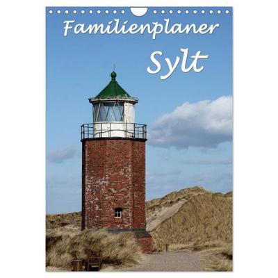 Familienplaner - Sylt (Wandkalender 2027 DIN A4 hoch), CALVENDO Monatskalender