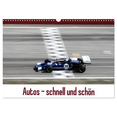 Autos - schnell und schön (Wandkalender 2027 DIN A3 quer), CALVENDO Monatskalender
