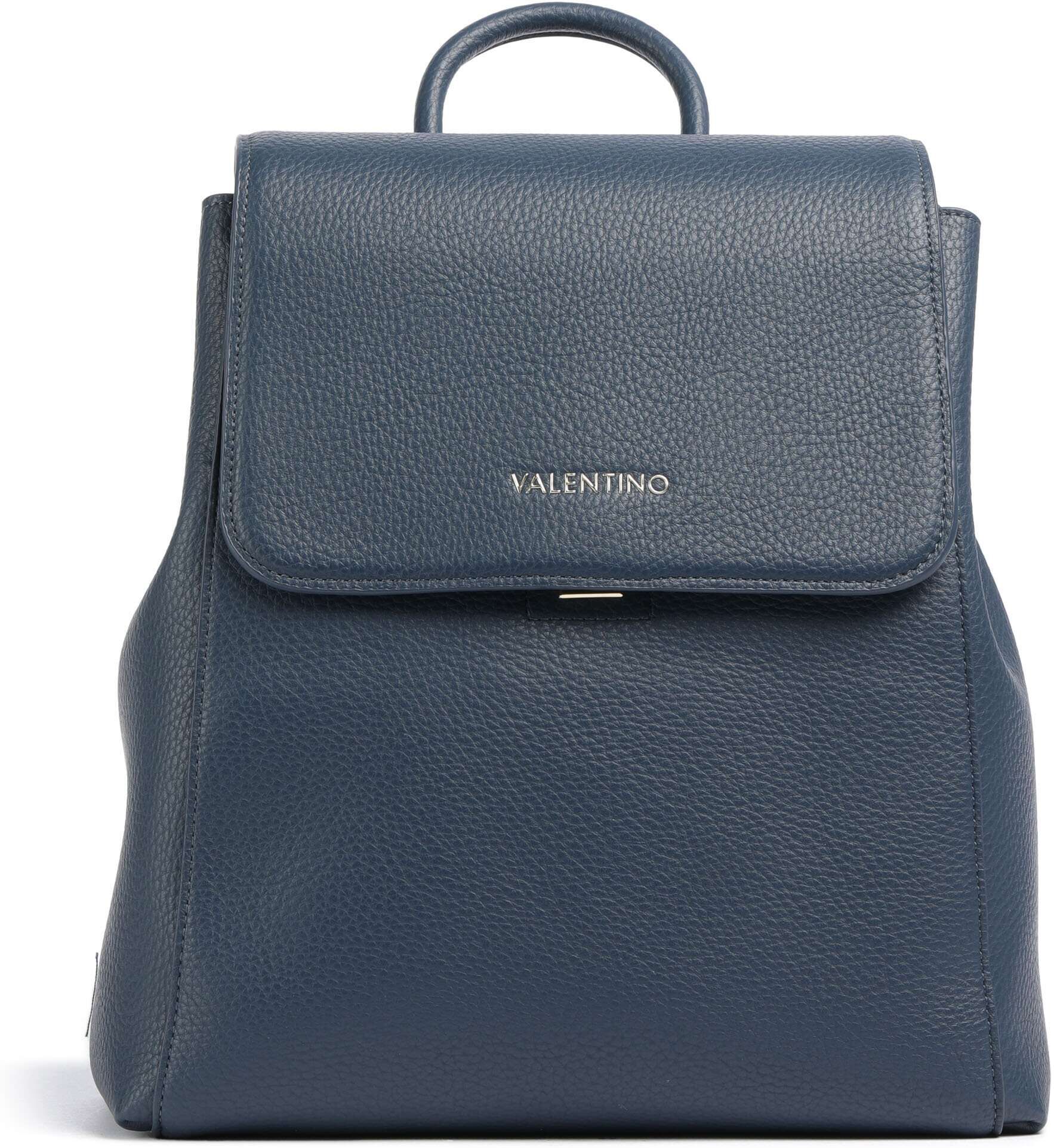 Valentino Bags Fall Re Rucksack aus Leder, blau