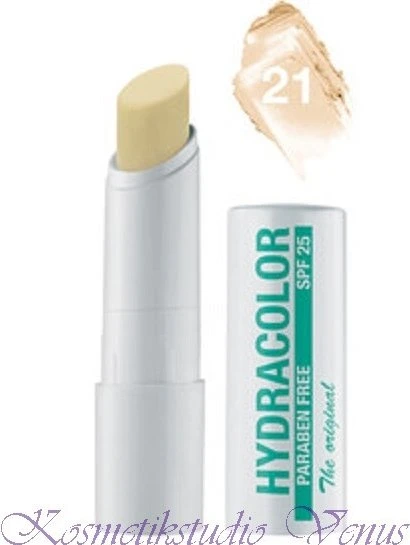 Hydracolor Lippenpflege 21 farblos Faltschachtel 1 St Stifte