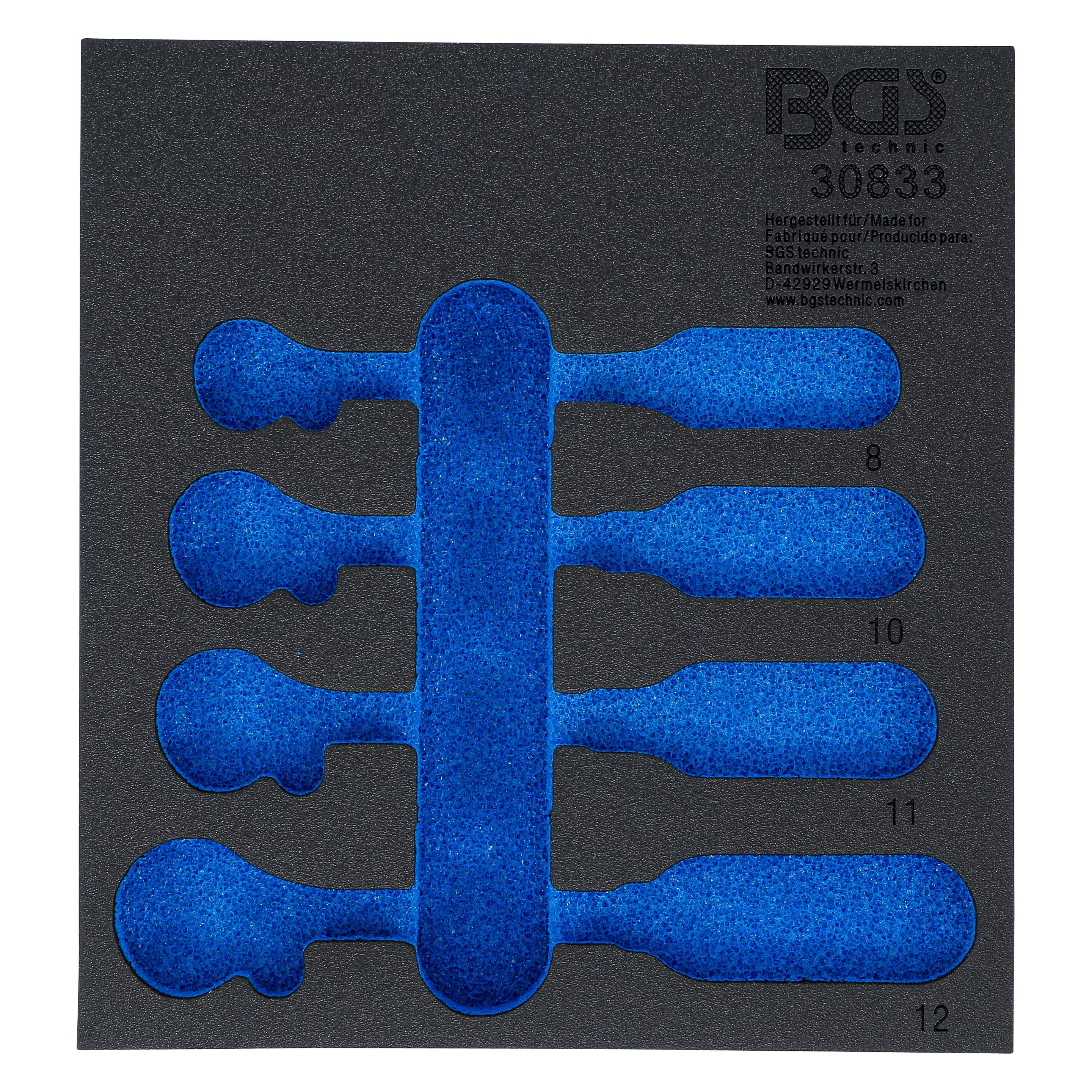 BGS Werkstattwageneinlage 1/6 leer für Art. 30833 (30833-1)