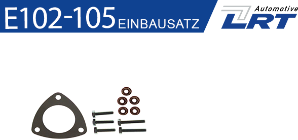 Lrt Montagesatz, Katalysator E102-105