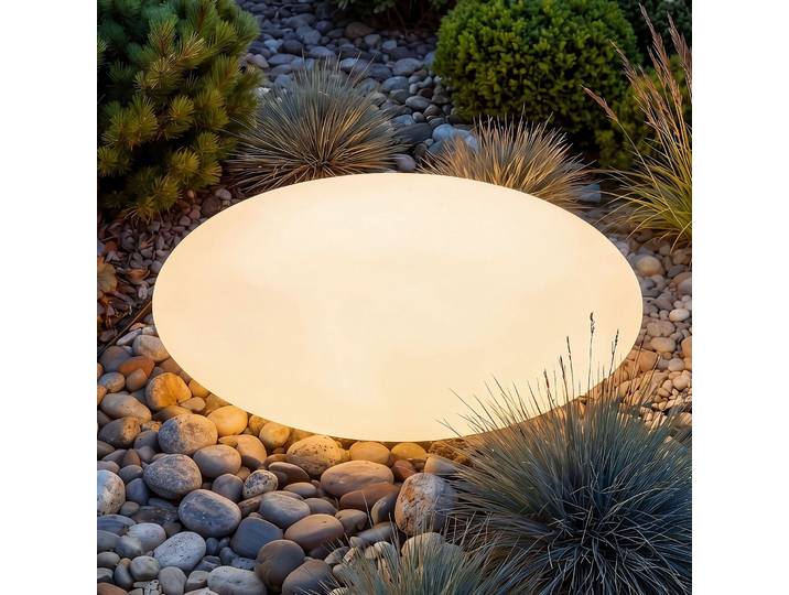 Lampe boule LUMINOUS EYE avec ampoule LED et télécommande - M (Ø 35 x 21,5 cm)
