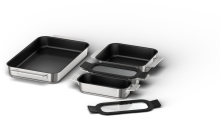 Siemens HZ9FF040 Kochgeschirr-Set Edelstahl