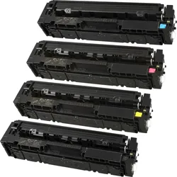 4 Ampertec Toner ersetzt Canon 045 Multipack KCMY