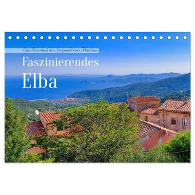 Faszinierendes Elba (Tischkalender 2027 DIN A5 quer), CALVENDO Monatskalender