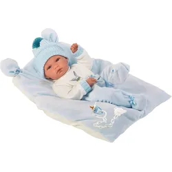 Llorrens Babypuppe Bimbo hellblau, 35 cm