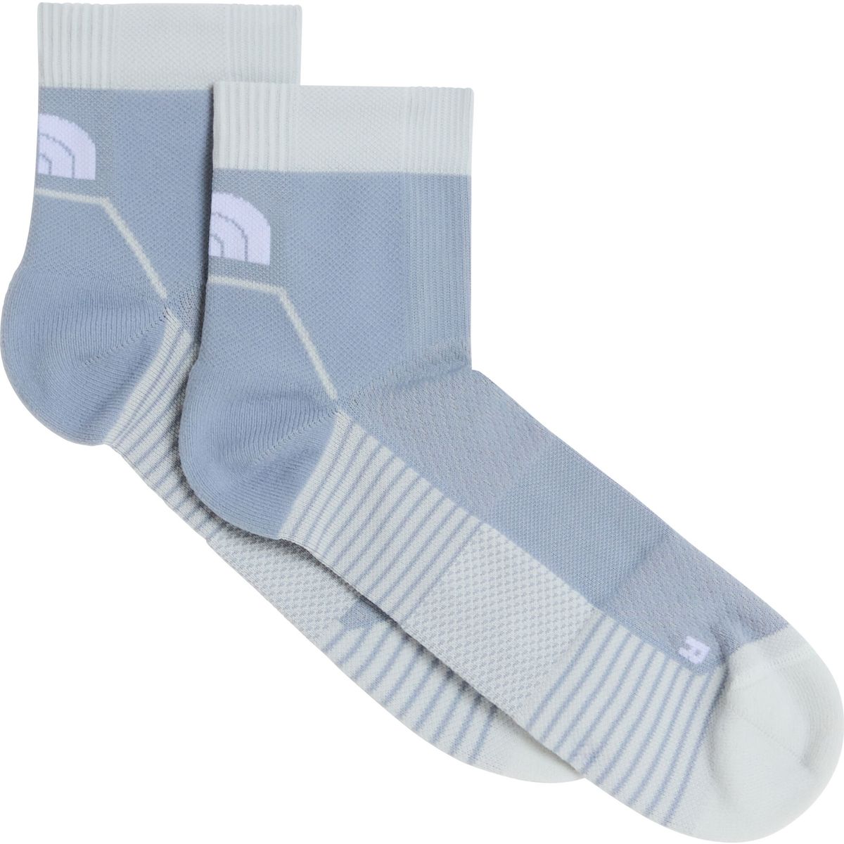 The North Face Trail Run Quarter Sock frost grey/pearl stone (L0M) XS NF0A882EL0M-XS