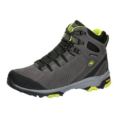 Wanderstiefel BRÜTTING "Outdoorstiefel Mount Trish High", Herren, Gr. 44, grau, Veloursleder, Schuhe Wanderstiefel