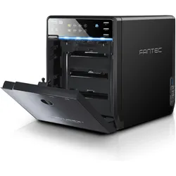 Fantec QB-35U31R (2.5", 3.5"), Festplattengehäuse, Schwarz