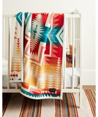 Pendleton Harding Star Crib Blanket