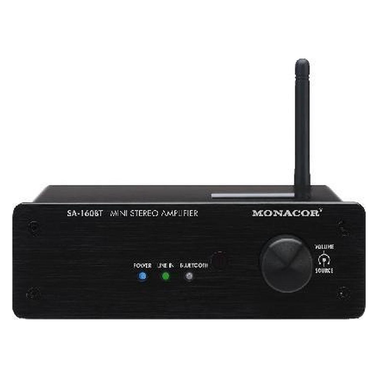 Monacor SA-160BT - 2.0 Kanäle - 60 W - 99 dB - 30 W - 20 - 20000 Hz - Klemmleistenanschl (256010)