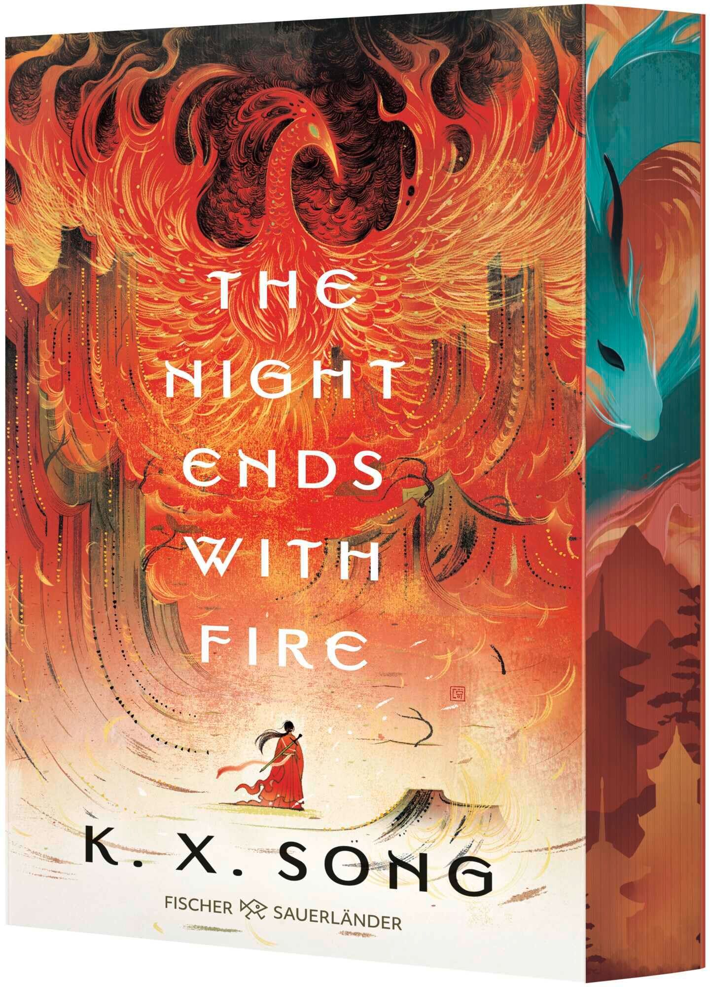 Song, K. X. - The Night Ends With Fire: Atemberaubender Auftakt einer Asien-Fantasy. Mit limitiertem Farbschnitt und gestalteten Innenklappen. (Deutsche Ausgabe). - Preis vom 15.10.2026 23:06:25 h