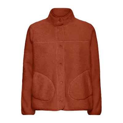 Wintermantel B.YOUNG "b.young Jacke BYANTINO", Damen, Gr. 40, braun (smoked paprika), Mäntel Wintermantel