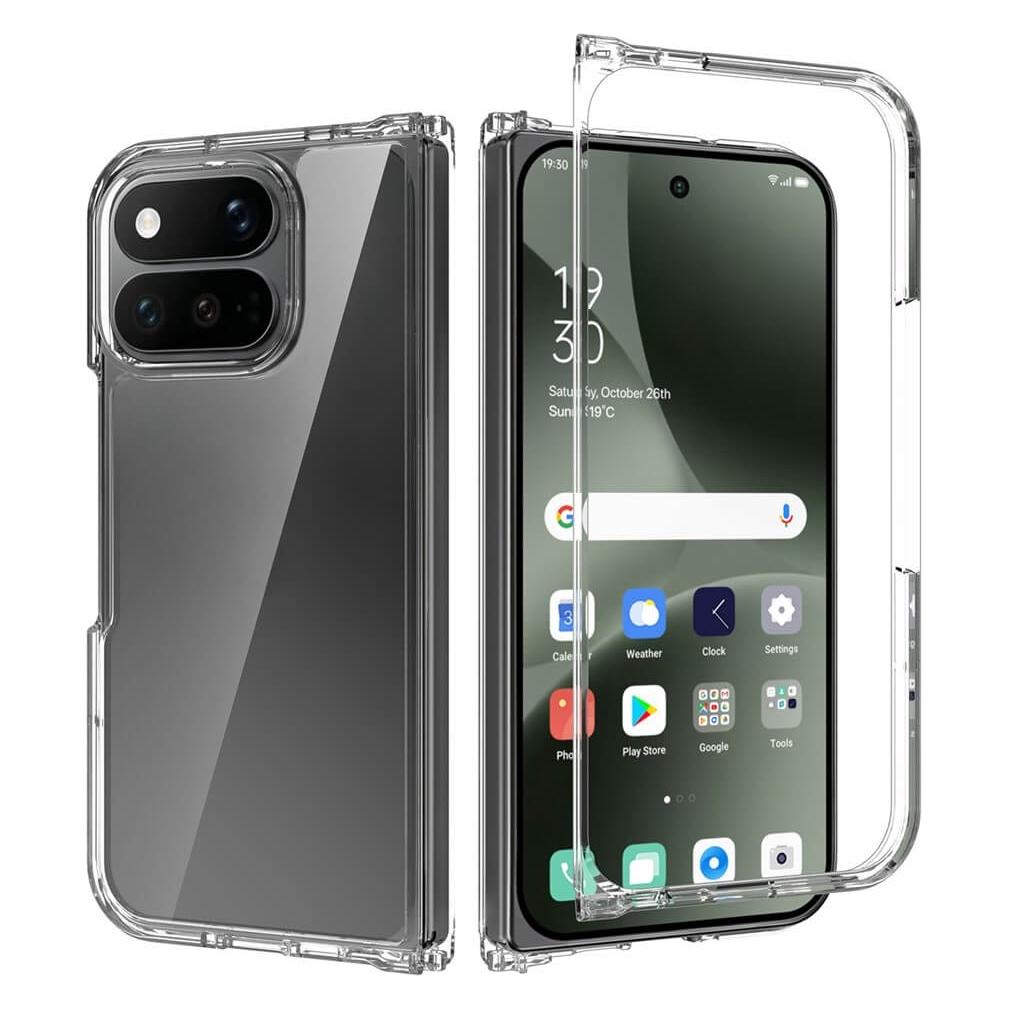 Cover-Discount Google Pixel 11 Pro Fold - Schützende Acryl-Handyhülle mit erhöhtem Rand (Google Pixel 11 Pro Fold) (76119323)